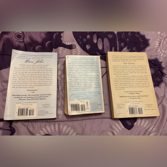 Nicholas Sparks Paperbacks - Picture 2 of 2